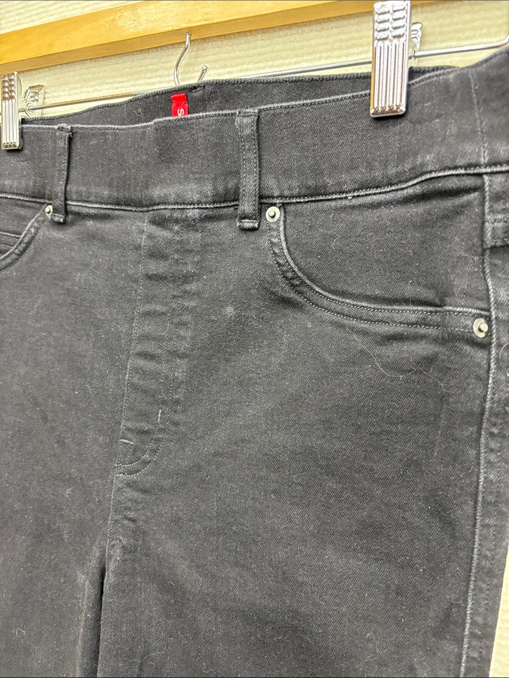 SPANX | medium Black Women's Flared Jeans - Picture 3 of 10